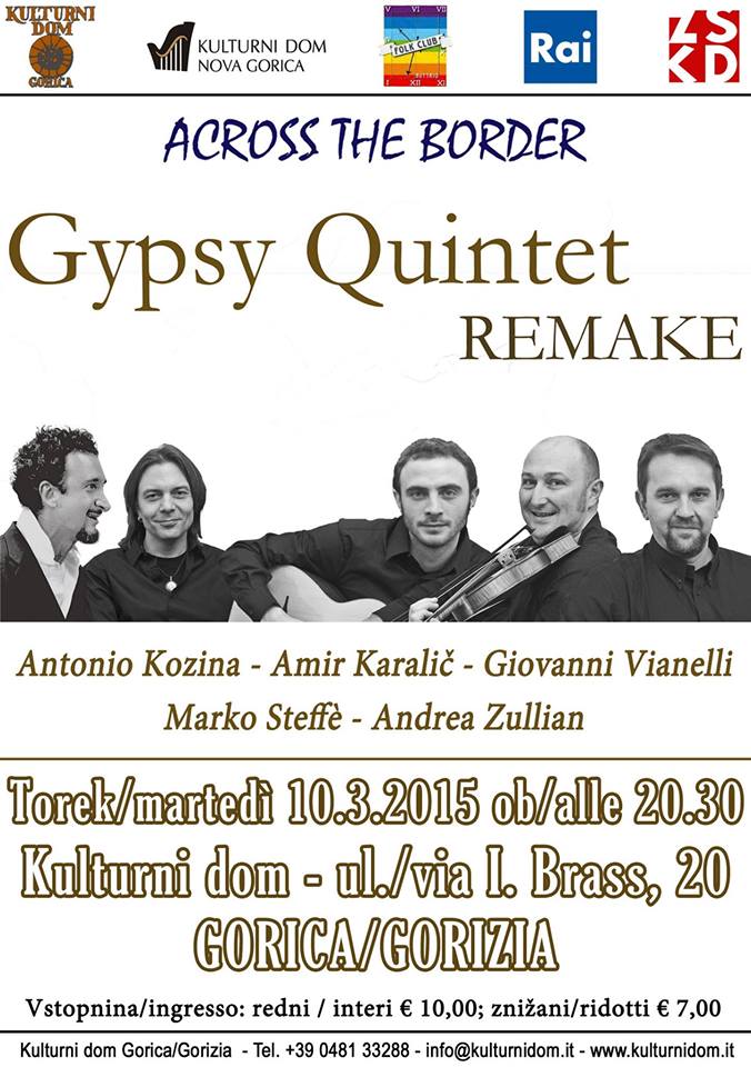 Gypsy Quintet Remake in concert
