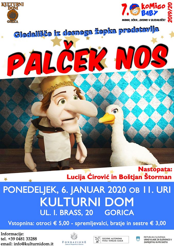 Palček Nos - Komigo baby