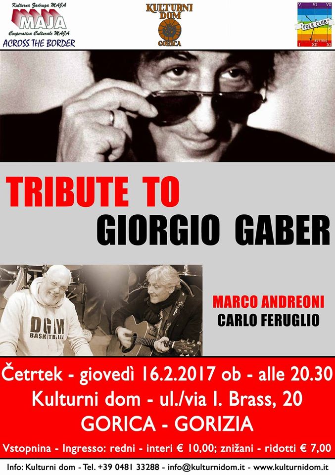 Tribute to Giorgio Gaber