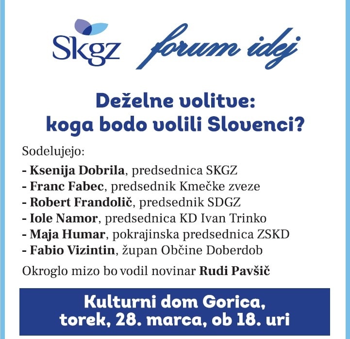 Forum idej – Deželne volitve: Koga bodo volili Slovenci?