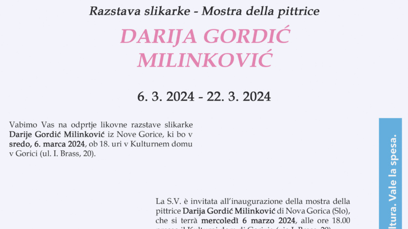 Darija Gordić Milinković – razstava